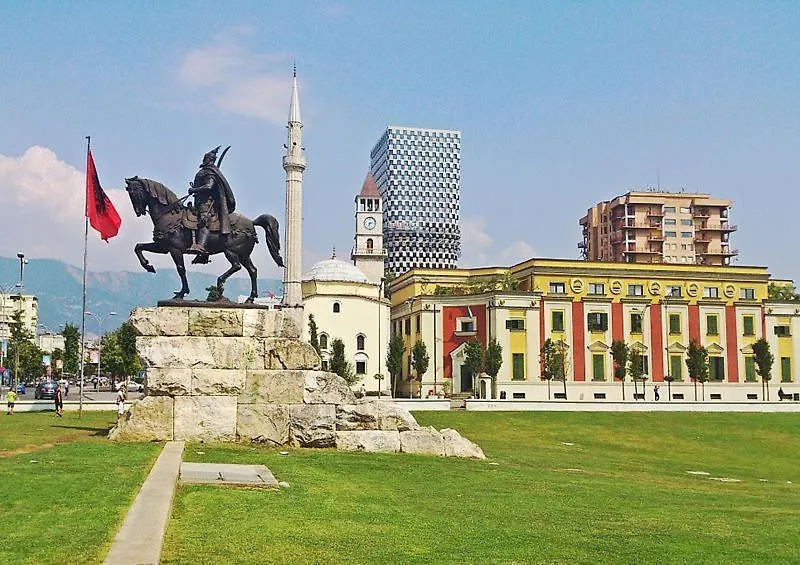 Wonderful Rooftop Tirana City Gasthof